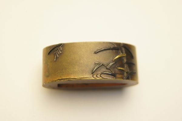 Antique Fuchi Kashira for Samurai Sword (F-10) - Image 5