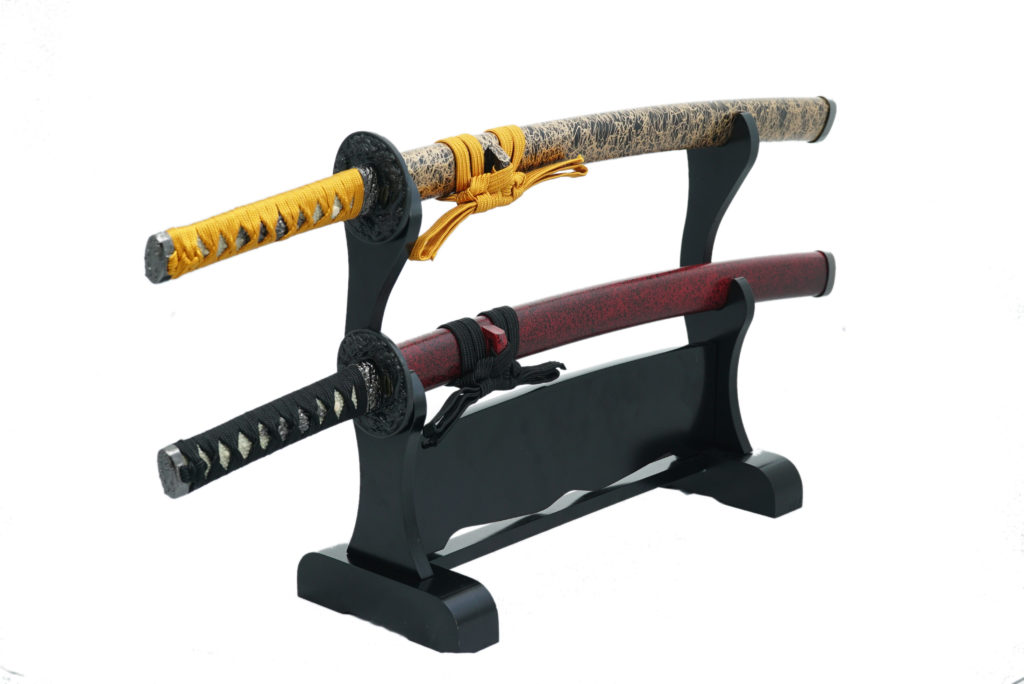 Japanese sword stand Horizontal style Samurai Museum Shop