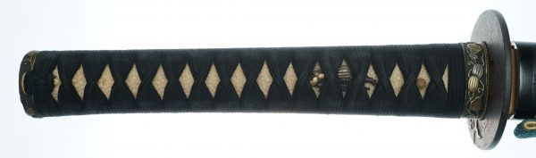 Antique Japanese Sword Katana signed by Nagamitsu<br> NBTHK Hozon Certificate - Image 8