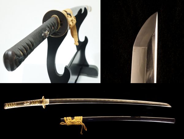 Antique Japanese Sword Katana signed by Fujiwara Kuniyuki <br> NBTHK paper