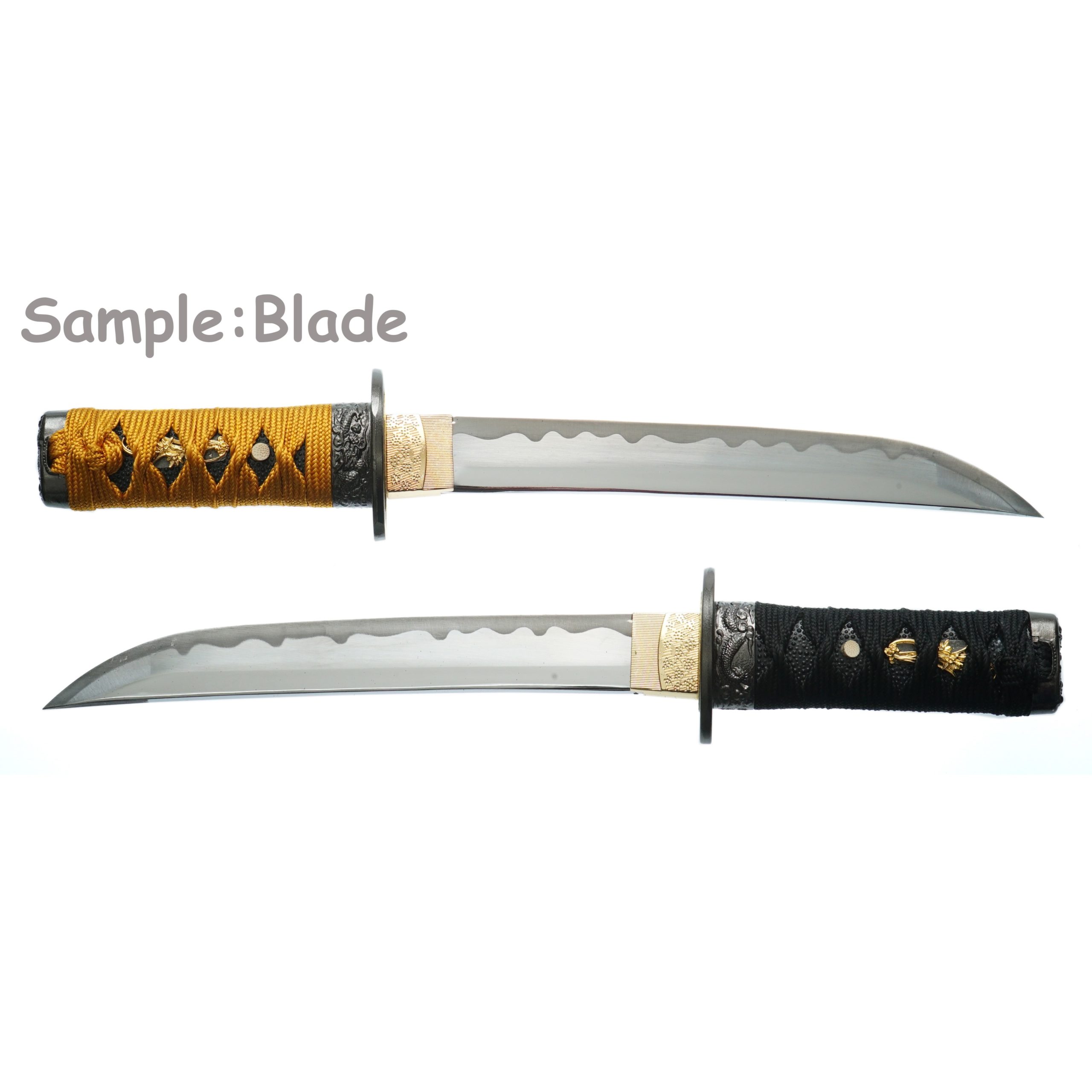 Details about   Japanese Wakizashi Samurai Short Sword Katana Tanto Damascus Steel Sharp Blade 