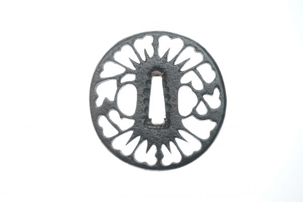 Antique Tsuba for Samurai Sword with NBTHK Certificate (T-104)
