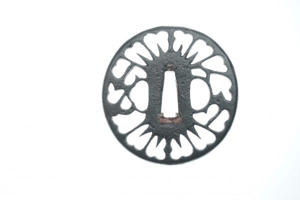 Antique Tsuba for Samurai Sword with NBTHK Certificate (T-104) - Image 4