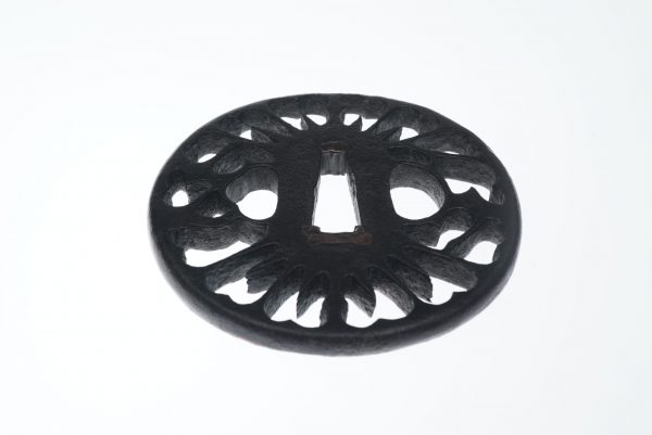 Antique Tsuba for Samurai Sword with NBTHK Certificate (T-104) - Image 5