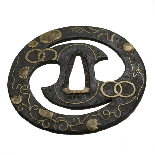 Antique Tsuba for Samurai Sword with NBTHK <span style="color: #ff0000;"><strong>Tokubetsu Hozon</strong></span> Certificate (T-126) - Image 6