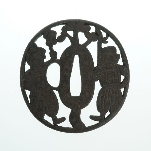 Antique Tsuba for Samurai Sword (T-168)