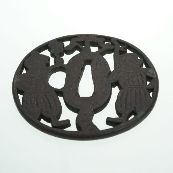 Antique Tsuba for Samurai Sword (T-168) - Image 4