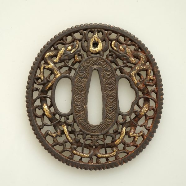 Antique Tsuba for Samurai Sword (T-163)