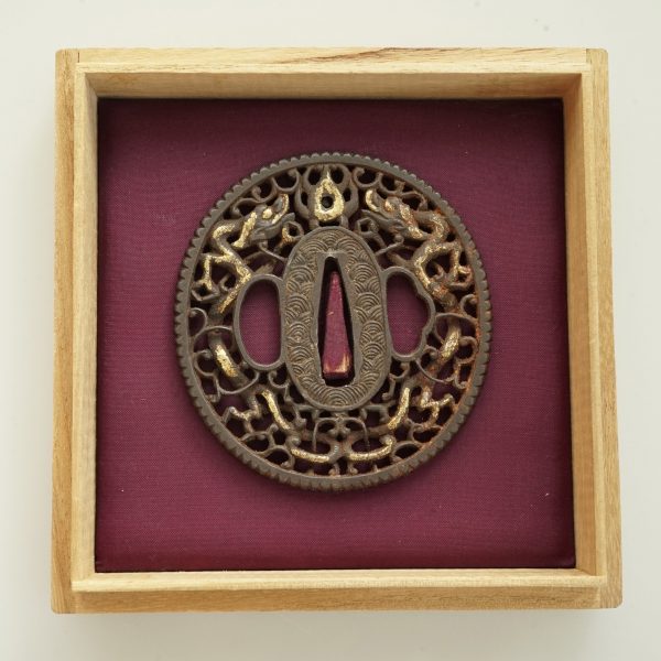 Antique Tsuba for Samurai Sword (T-163) - Image 2