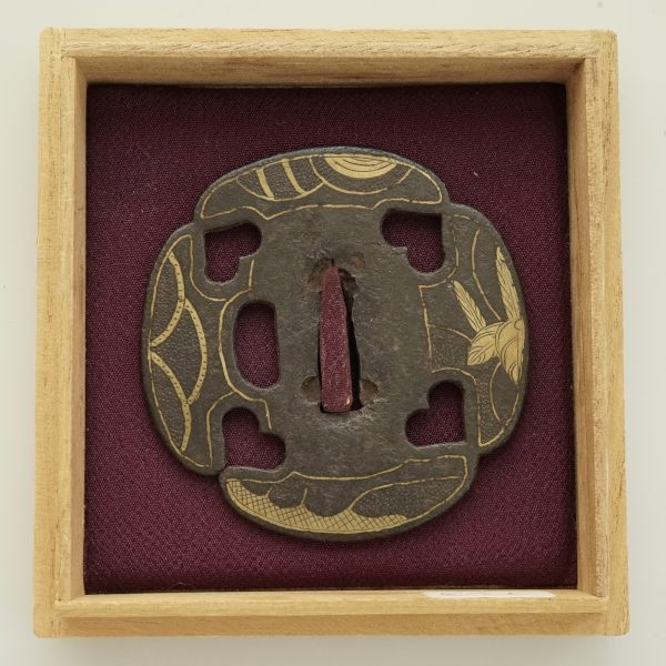 Antique Tsuba for Samurai Sword (T-102) - Image 2