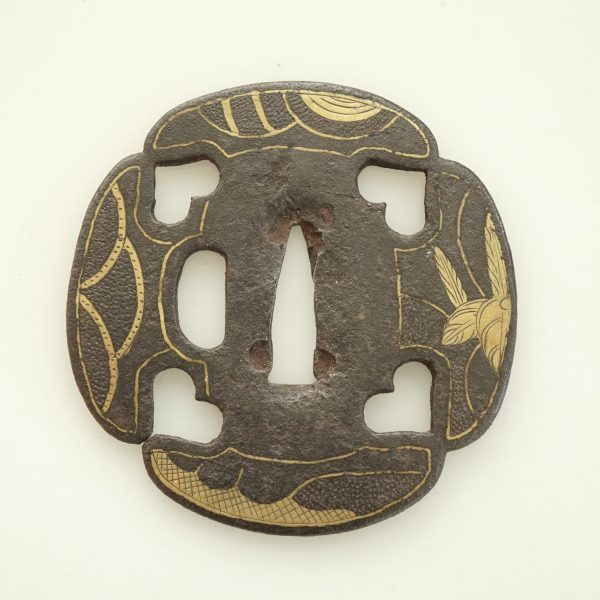 Antique Tsuba for Samurai Sword (T-102)