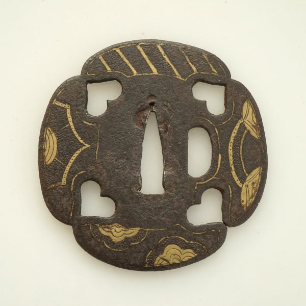 Antique Tsuba for Samurai Sword (T-102) - Image 3