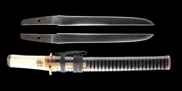 Antique Japanese Sword Tanto<br> Signed by Kiyonaga <br>NTHK Certificate - Image 6