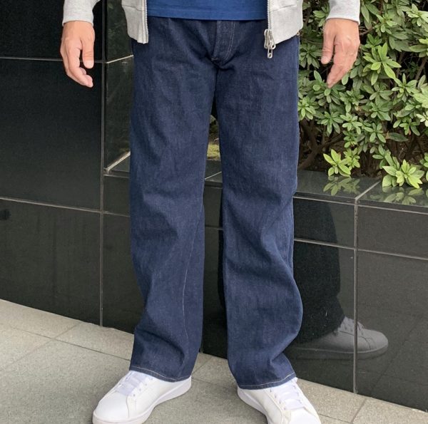 AineRy Aco Kuro Jeans Straight<br>-Samurai blue comes to life again- - Image 17