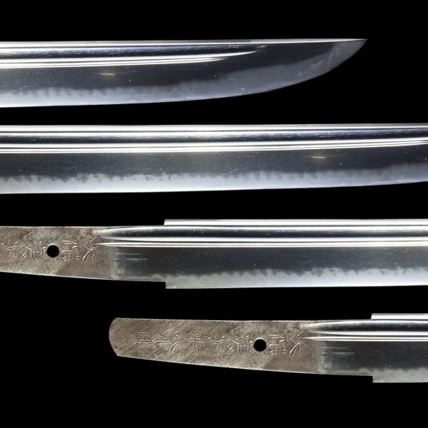 Antique Japanese Sword Wakizashi<br> Signed by Naokatsu<br>NBTHK Tokubetsu Kicho Certificate - Image 3