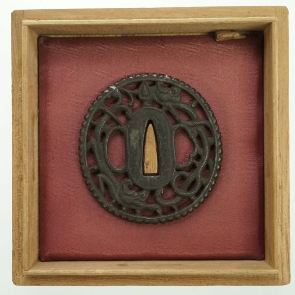 Antique Tsuba for Samurai Sword (T-173) - Image 2