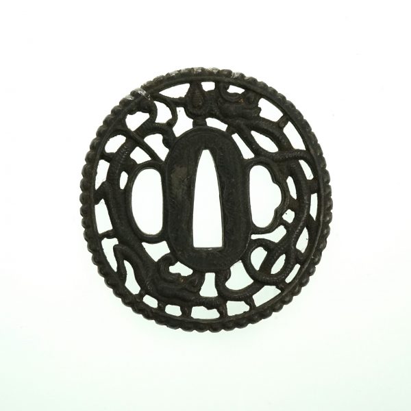Antique Tsuba for Samurai Sword (T-173)