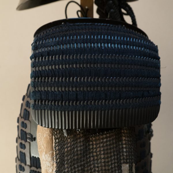 Antique Samurai Armor<br>茶漆矢筈札紺糸素懸威具足 - Image 27
