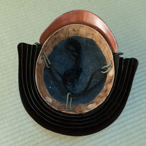 Antique Samurai Armor<br>茶漆矢筈札紺糸素懸威具足 - Image 10