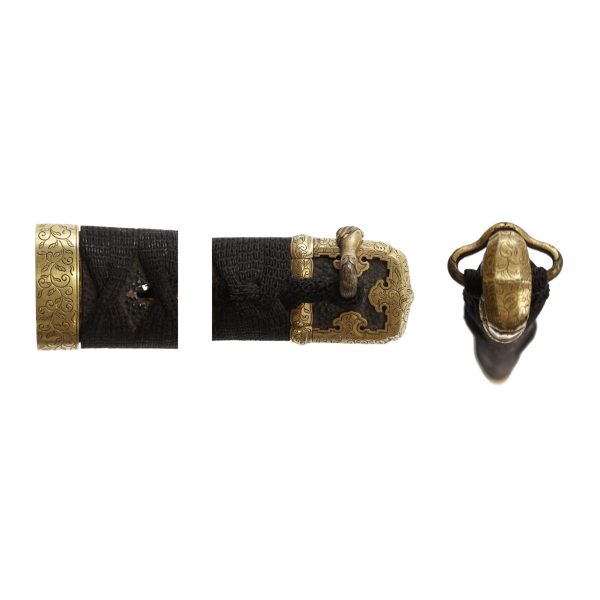 Antique Japanese Sword Tachi Unsigned Ichimonji Sukekane<br> NTHK Kanteisho Certificate - Image 10