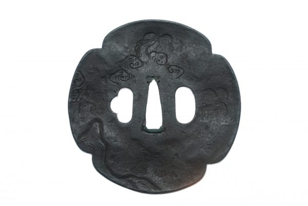 Antique Tsuba for Samurai Sword (T-52) - Image 3