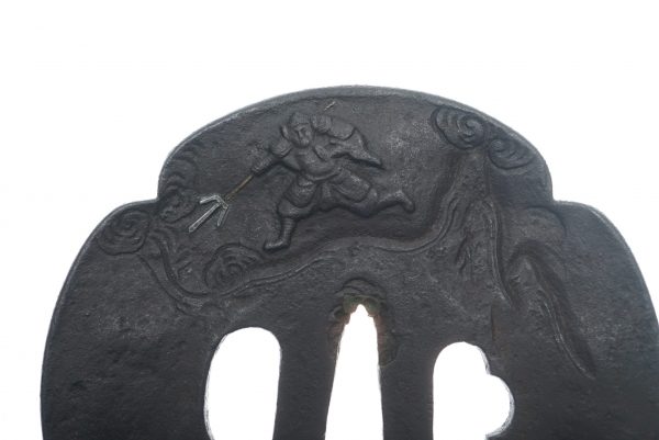 Antique Tsuba for Samurai Sword (T-52) - Image 4