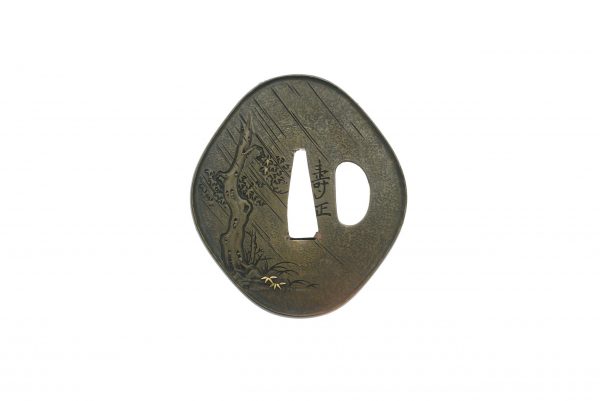 Antique Tsuba for Samurai Sword (T-21) - Image 3