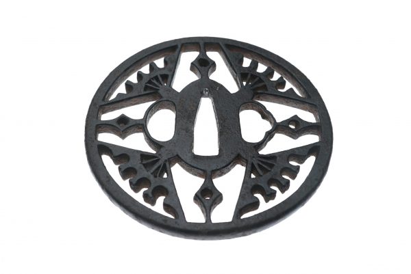 Antique Tsuba for Samurai Sword (T-55) - Image 4