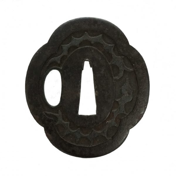 Antique Tsuba for Samurai Sword (T-11)