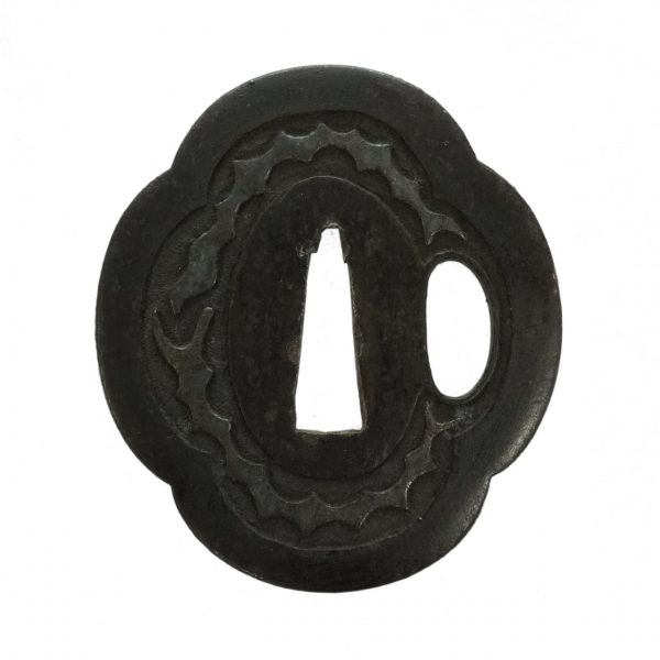 Antique Tsuba for Samurai Sword (T-11) - Image 2