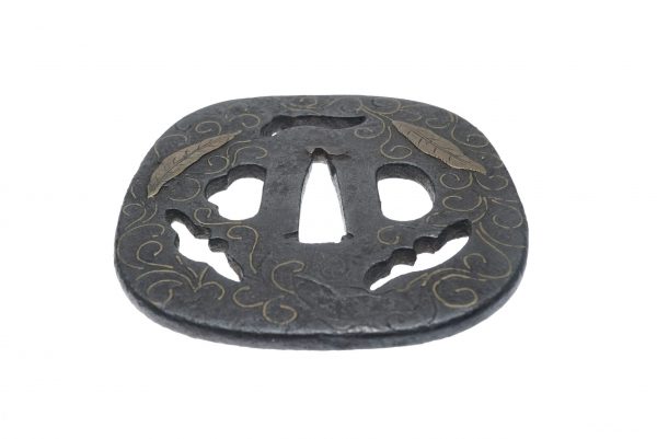 Antique Tsuba for Samurai Sword with NBTHK <strong><span style="color: #ff0000;">Hozon</span></strong> Certificate (T-107) - Image 6