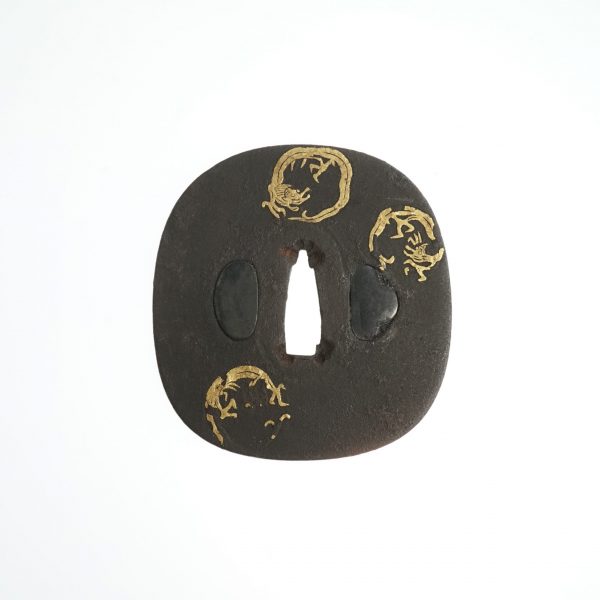 Antique Tsuba for Samurai Sword (T-203)