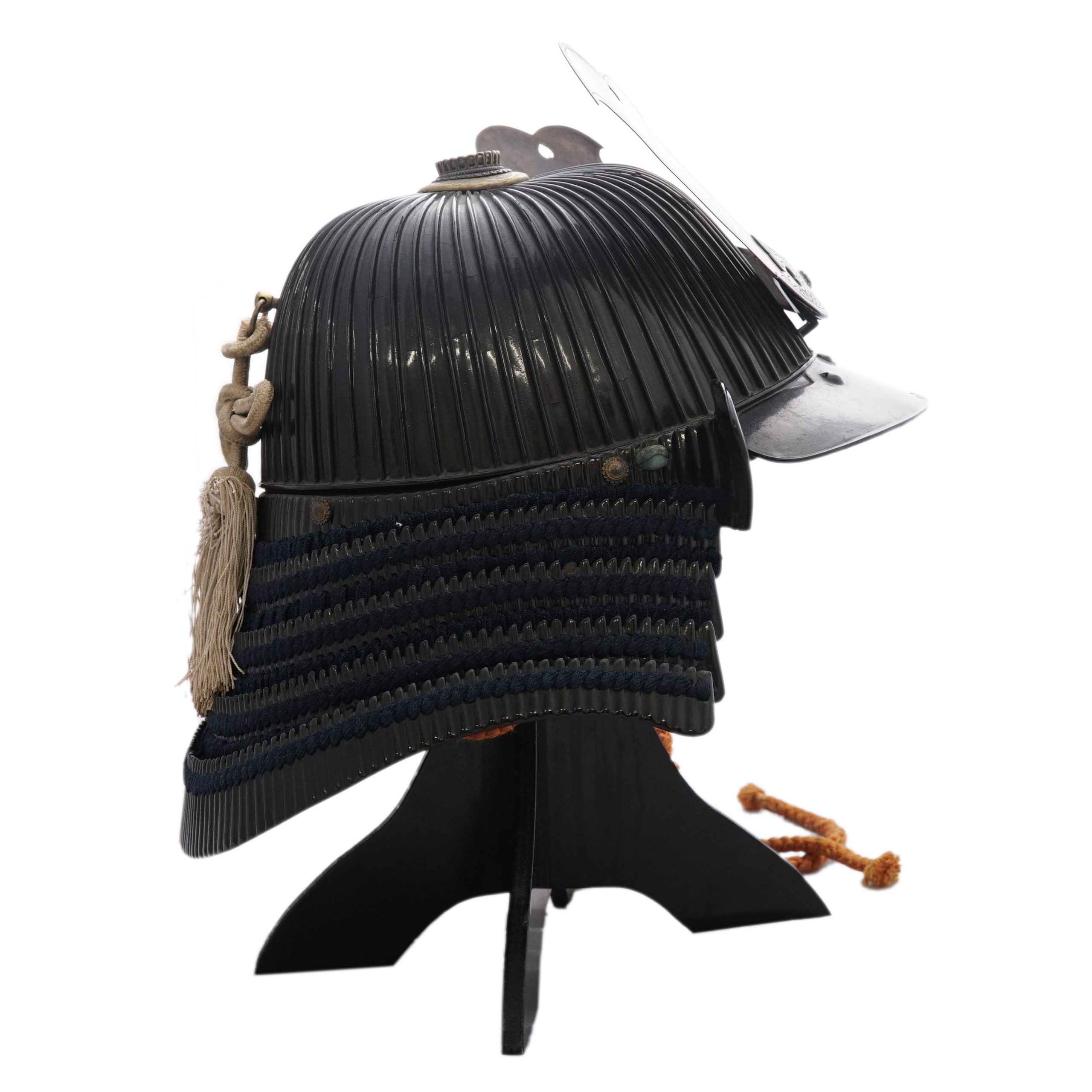Antique Samurai Helmet 六十二間筋兜 (KT-16) | Samurai Museum Shop