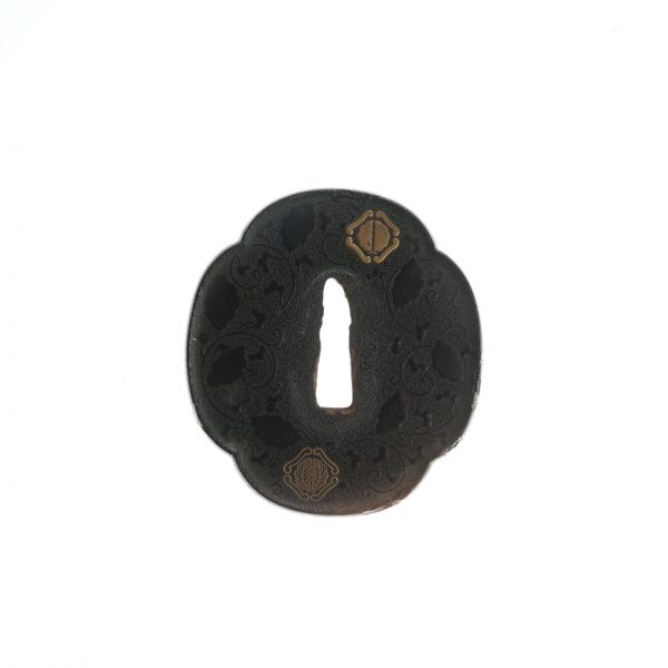 Antique Tsuba for Samurai Sword (T-221)
