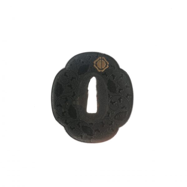 Antique Tsuba for Samurai Sword (T-221) - Image 3