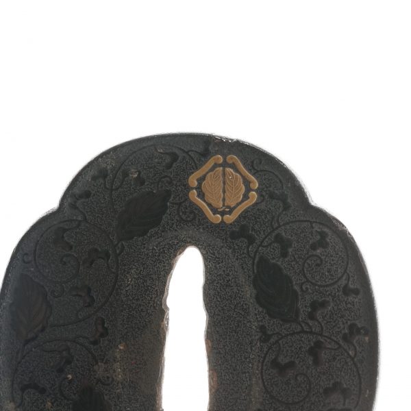 Antique Tsuba for Samurai Sword (T-221) - Image 4