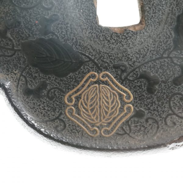 Antique Tsuba for Samurai Sword (T-221) - Image 5