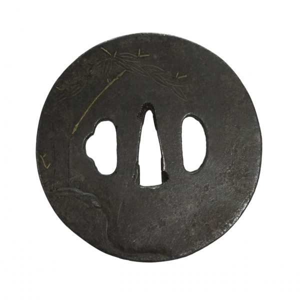 Antique Tsuba for Samurai Sword (T-135) - Image 2