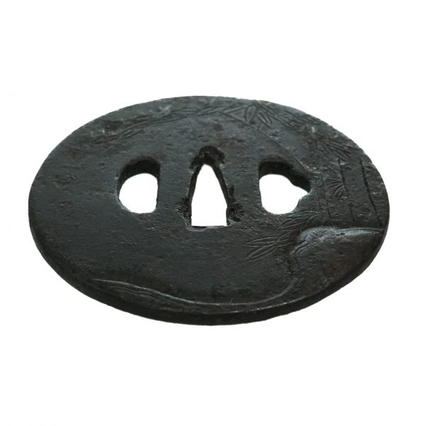 Antique Tsuba for Samurai Sword (T-135) - Image 3