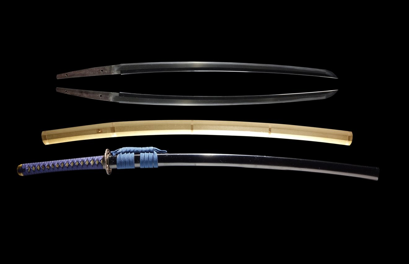 350 years old Edo period Antique Katana Sword Signed by Kunimasu for