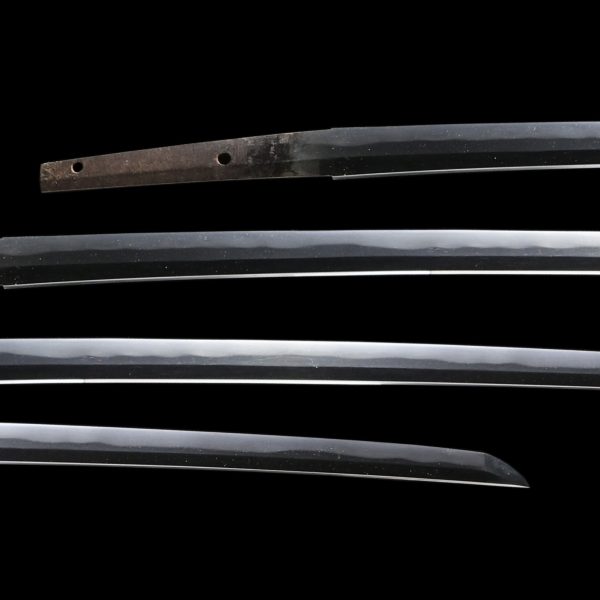 Antique Japanese Sword Katana <br>Unsigned Hisamichi <br>NBTHK <span style="color: #ff0000;">Hozon</span> Certificate - Image 2