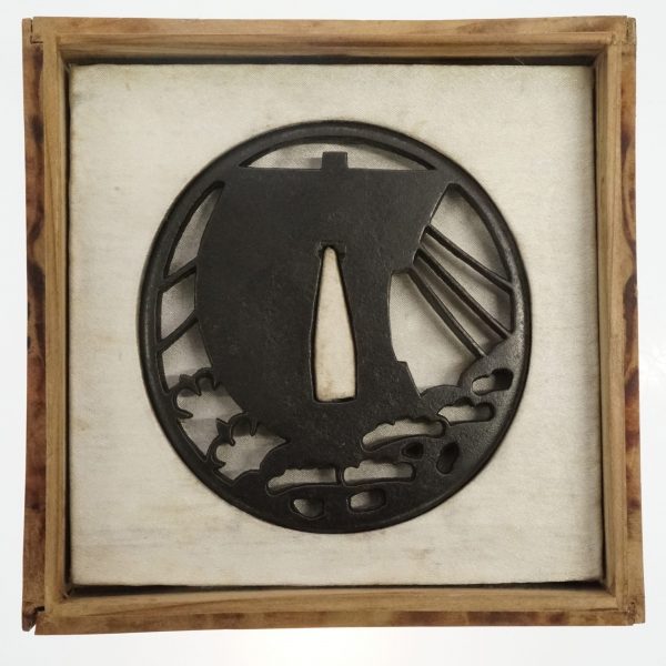 Antique Tsuba for Samurai Sword (T-231) - Image 2