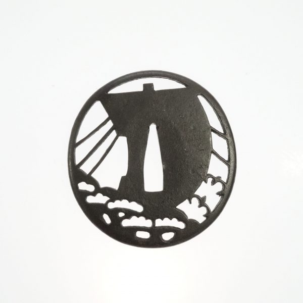 Antique Tsuba for Samurai Sword (T-231) - Image 3