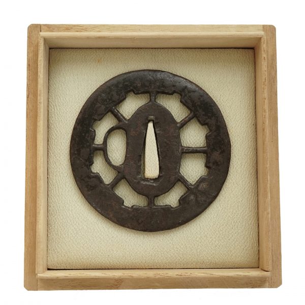 Antique Tsuba for Samurai Sword (T-164) - Image 2