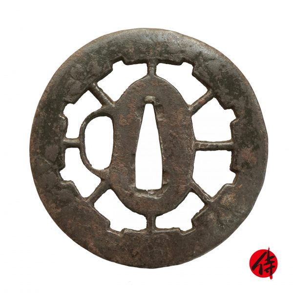 Antique Tsuba for Samurai Sword (T-164)