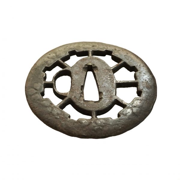 Antique Tsuba for Samurai Sword (T-164) - Image 4