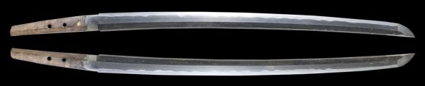 Antique Japanese Sword Wakizashi<br> Unsigned Nobutaka <br> NTHK Kanteisho Certificate - Image 7