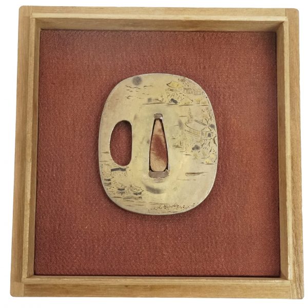 Antique Tsuba for Samurai Sword with NBTHK <strong><span style="color: #ff0000;">Hozon</span></strong> Certificate (T-228) - Image 3