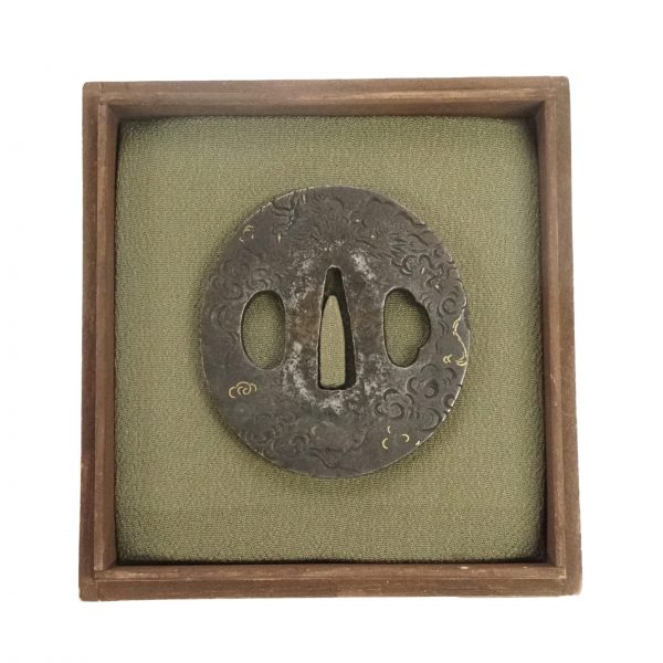 Antique Tsuba for Samurai Sword (T-229) - Image 2