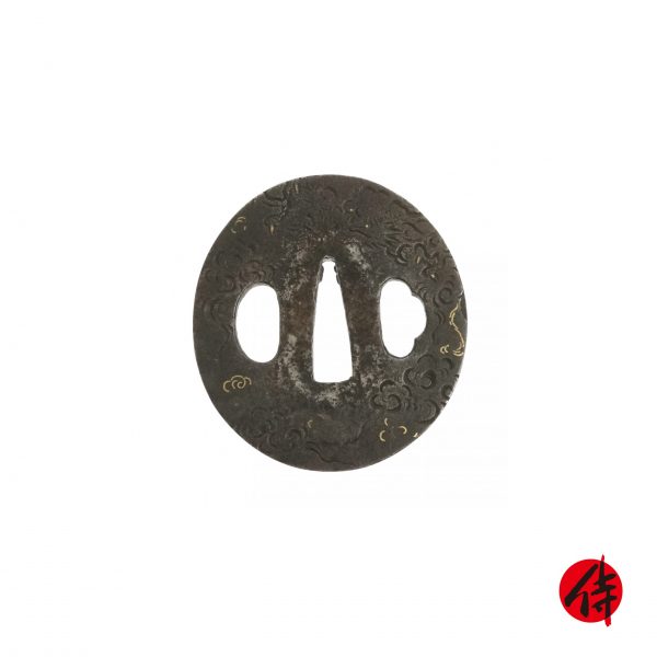 Antique Tsuba for Samurai Sword (T-229)
